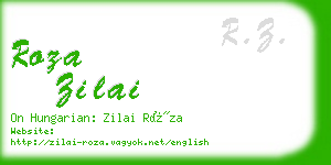 roza zilai business card